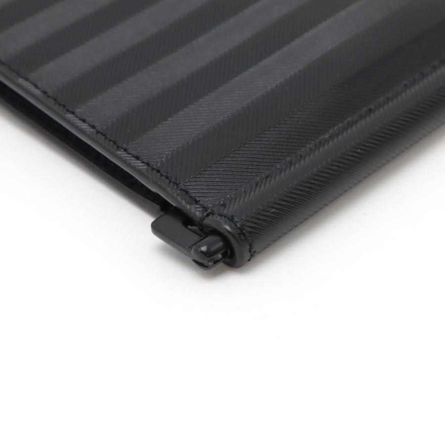 SAINT LAURENT PARIS サン ローラン パリ YSL イブサンローラン ストライプ 2つ折札入れ 財布 カードケース マネークリップ PVC ブラック 485630 |  | 02