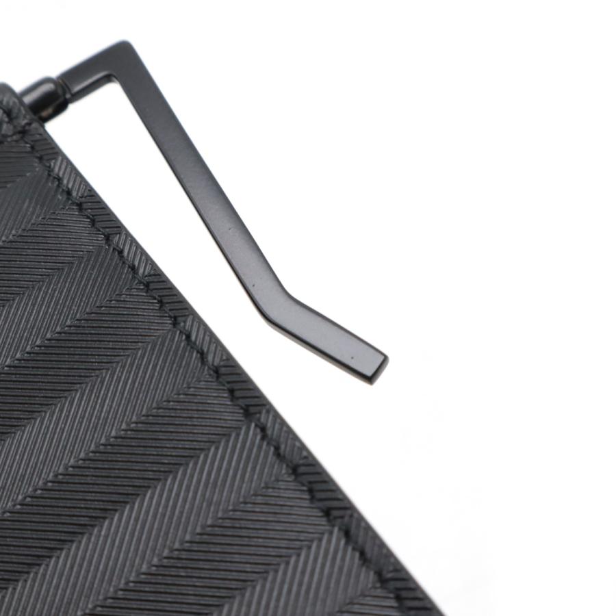 SAINT LAURENT PARIS サン ローラン パリ YSL イブサンローラン ストライプ 2つ折札入れ 財布 カードケース マネークリップ PVC ブラック 485630 |  | 05