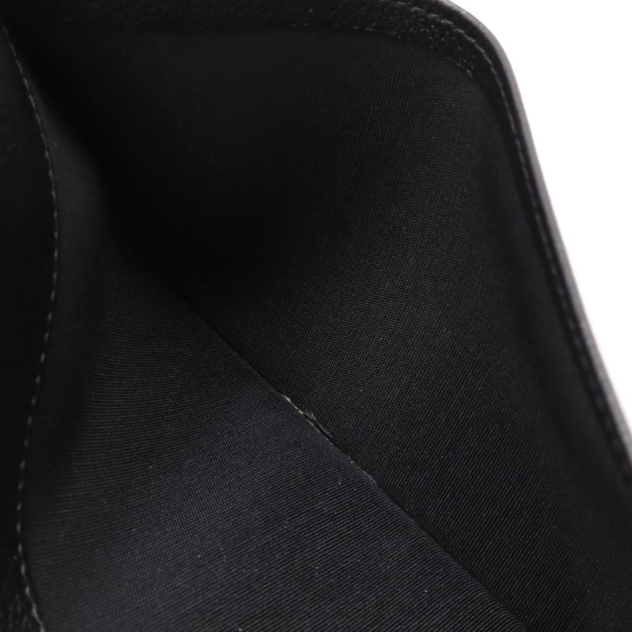 CHANEL シャネル バタフライ カメリア ココマーク 2つ折長財布 二つ折り長財布 レザー ブラック 黒 シルバー金具 A46511 | CHANEL | 04