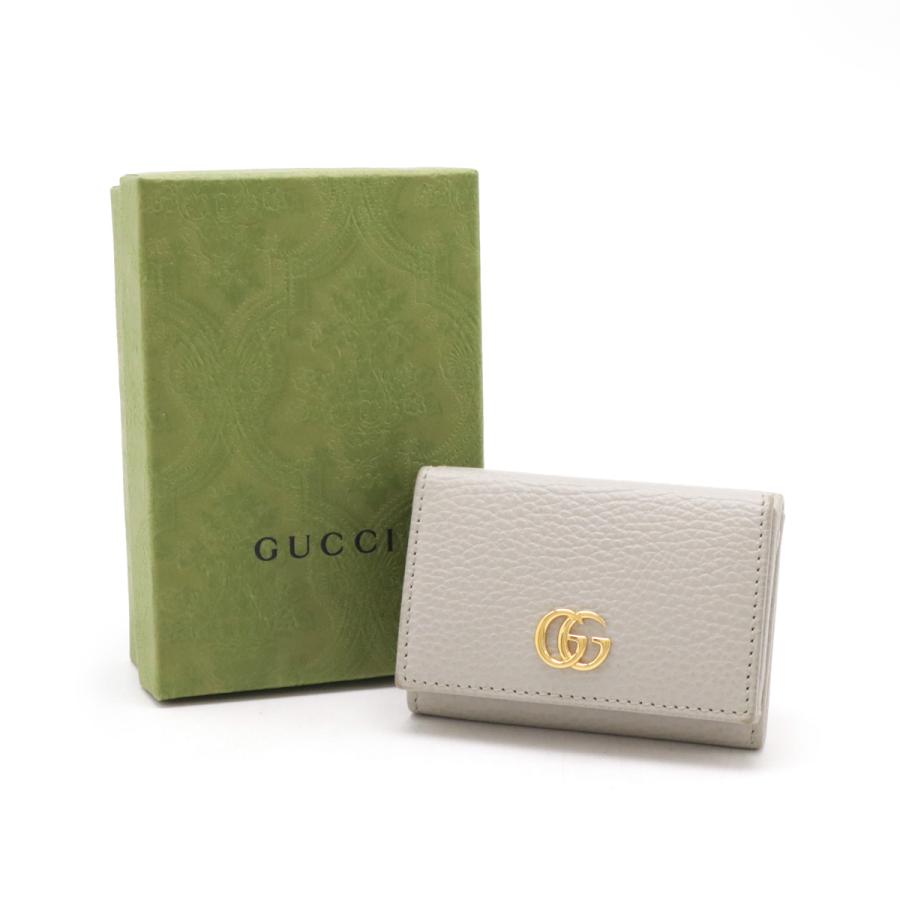 GUCCI（グッチ） GGマーモント コンパクトウォレット 3つ折り財布 三