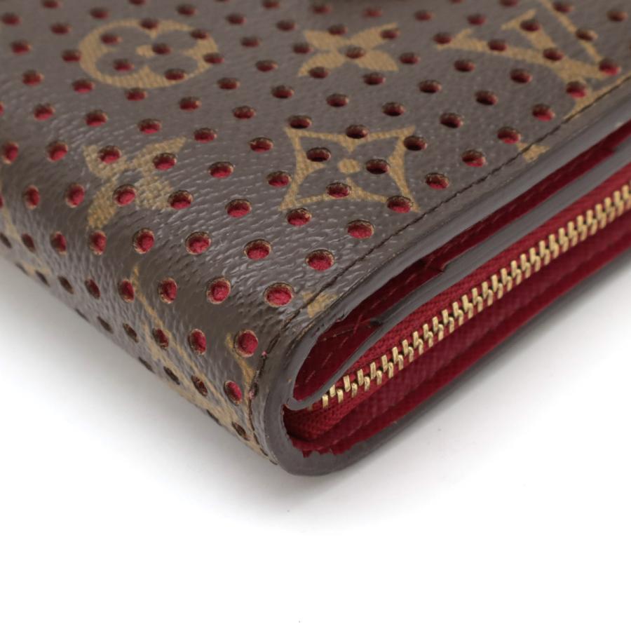 LOUIS VUITTON ルイ ヴィトン モノグラムペルフォ コンパクトジップ 2つ折財布 二つ折り財布 パンチング フューシャ ピンクパープル | LOUIS VUITTON | 02