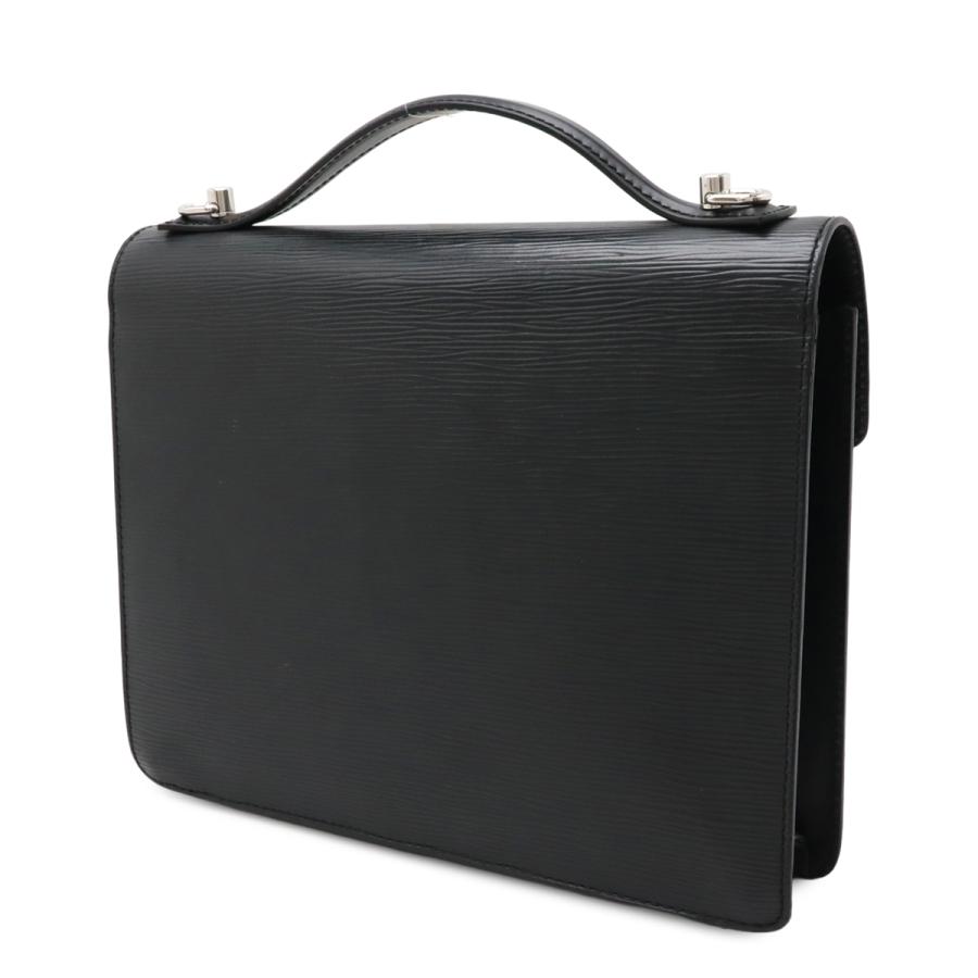 LOUIS VUITTON ルイ ヴィトン エピ モンソー セカンドバッグ ハンドバッグ ノワール 黒 ブラック ベタなし ショルダー欠品 鍵欠品 M52792 | LOUIS VUITTON | 01