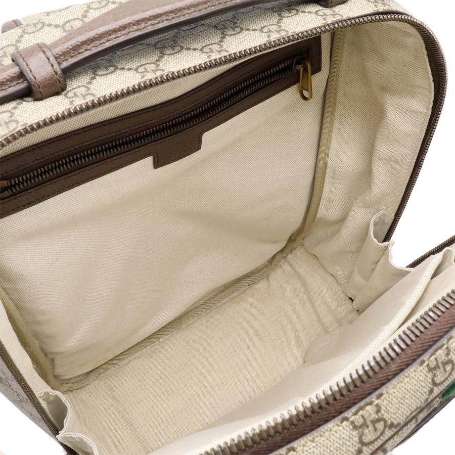 GUCCI グッチ オフィディア GG ミディアム バックパック リュックサック シェリーライン PVC レザー ベージュ モカブラウン 745718 | GUCCI | 07