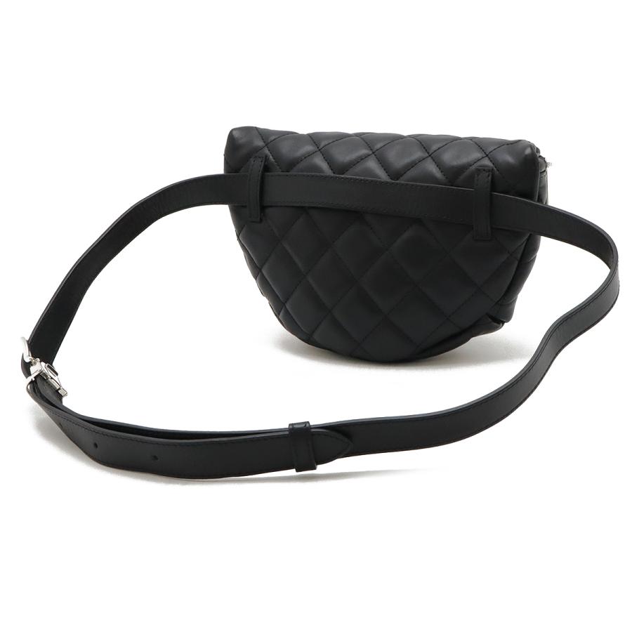 CHANEL シャネル マトラッセ ベルトバッグ ボディバッグ ウエストポーチ 非売品 スタッフ用 ラムスキン レザー ブラック 黒 シルバー金具 | CHANEL | 01