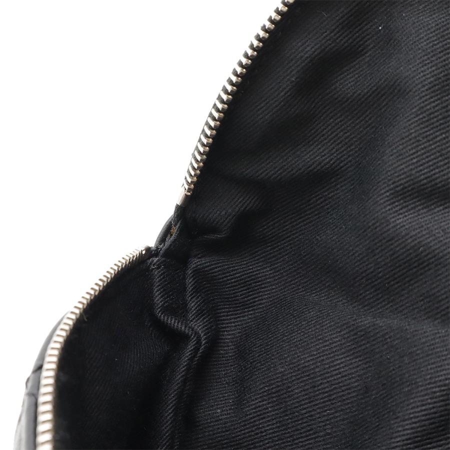 CHANEL シャネル マトラッセ ベルトバッグ ボディバッグ ウエストポーチ 非売品 スタッフ用 ラムスキン レザー ブラック 黒 シルバー金具 | CHANEL | 06