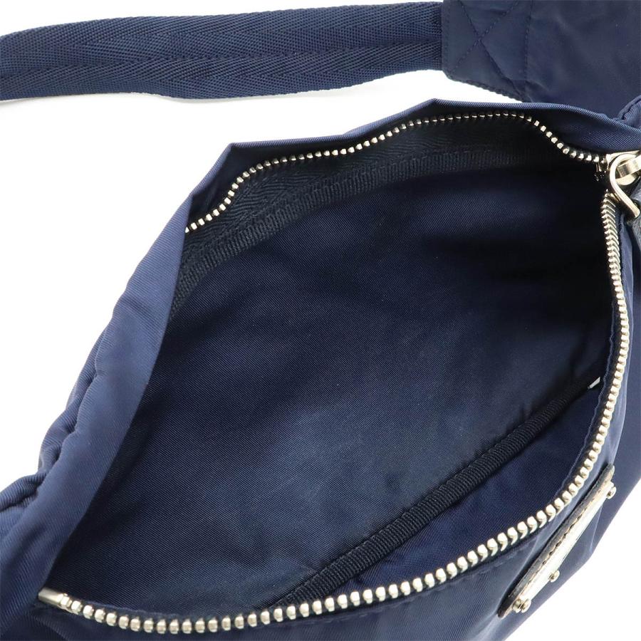 PRADA プラダ トライアングルロゴ ウエストバッグ ウエストポーチ ボディバッグ ヒップバッグ ナイロン BALTICO ネイビー 紺 シルバー金具 VA0180 | PRADA | 05