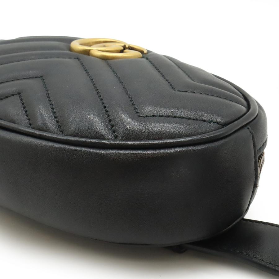 GUCCI（グッチ） GGマーモント ベルトバッグ ボディバッグ ウエスト