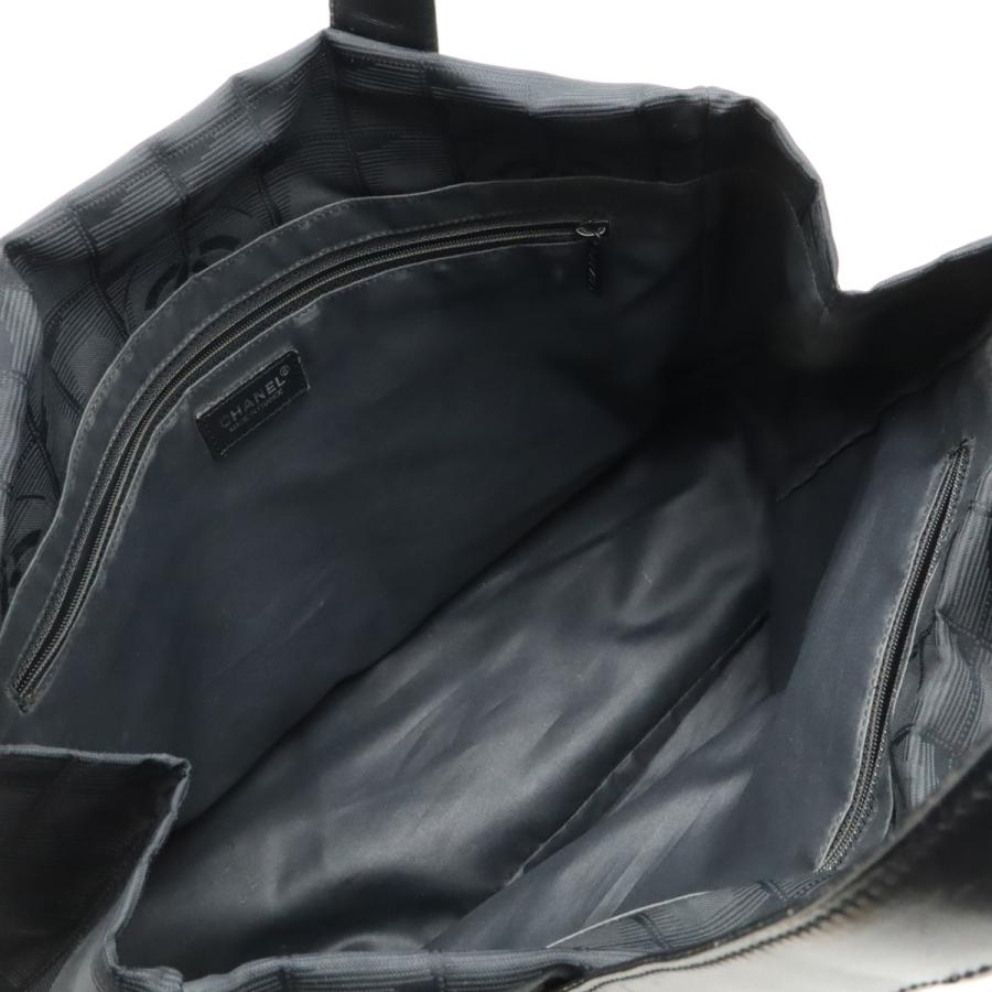 CHANEL シャネル ニュートラベルライン Newトラベルライン トートMM トートバッグ ショルダーバッグ ナイロン ブラック 黒 ゴールド金具 | CHANEL | 05
