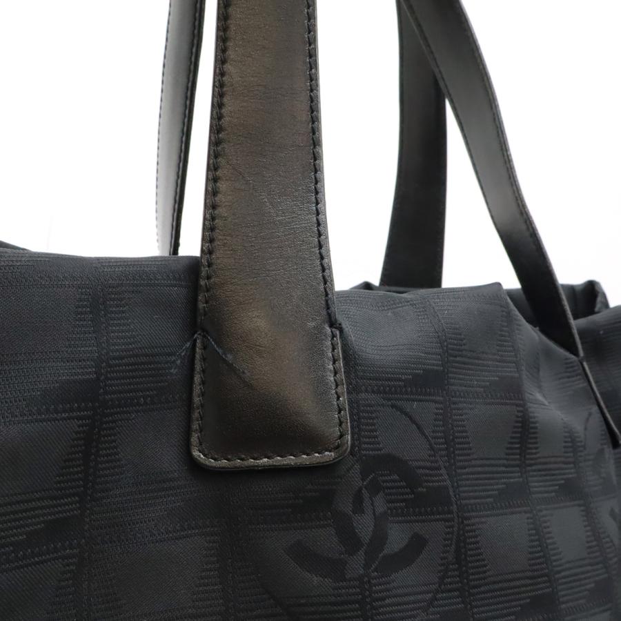 CHANEL シャネル ニュートラベルライン Newトラベルライン トートMM トートバッグ ショルダーバッグ ナイロン ブラック 黒 ゴールド金具 | CHANEL | 07
