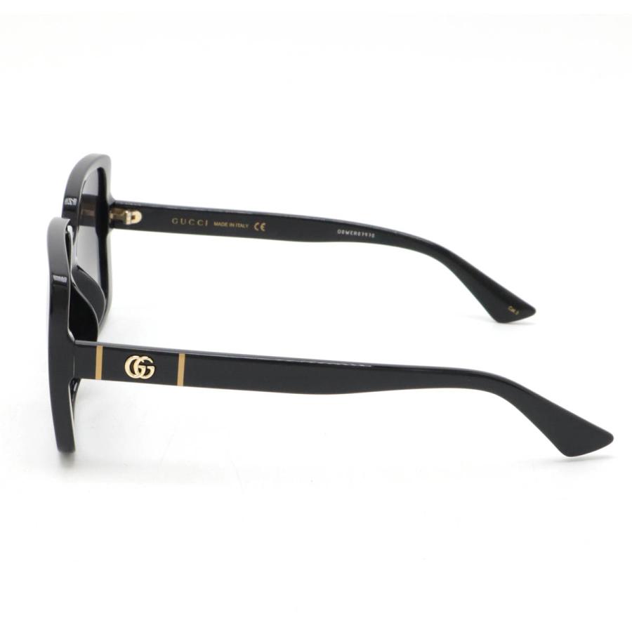 GUCCI グッチ GGロゴ サングラス アイウェア スクエア スモークグラデーション ブラック 黒 GG0632SA | GUCCI | 01