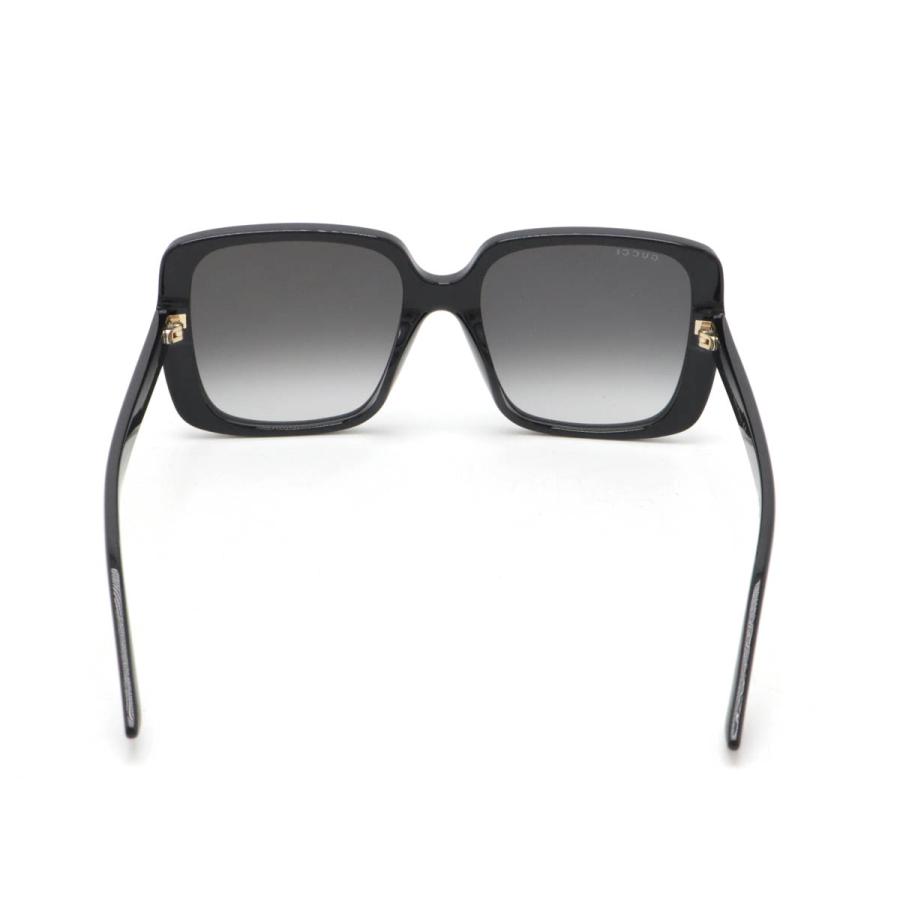 GUCCI グッチ GGロゴ サングラス アイウェア スクエア スモークグラデーション ブラック 黒 GG0632SA | GUCCI | 02