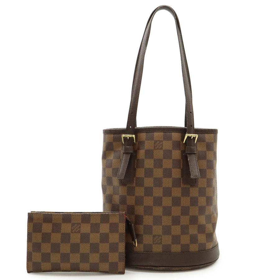 Louis Vuitton ダミエ マレ トートバッグ LOUIS VUITTON（ルイ・ヴィトン） ルイ ヴィトン ダミエ マレ バケツ型