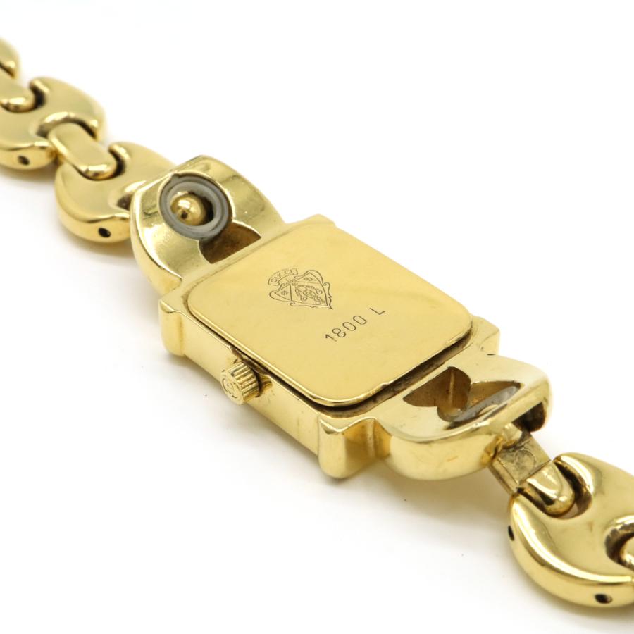 GUCCI グッチ ホワイト文字盤 GP レディース QZ クォーツ 腕時計 1800L　替えベルト２本 | GUCCI | 06