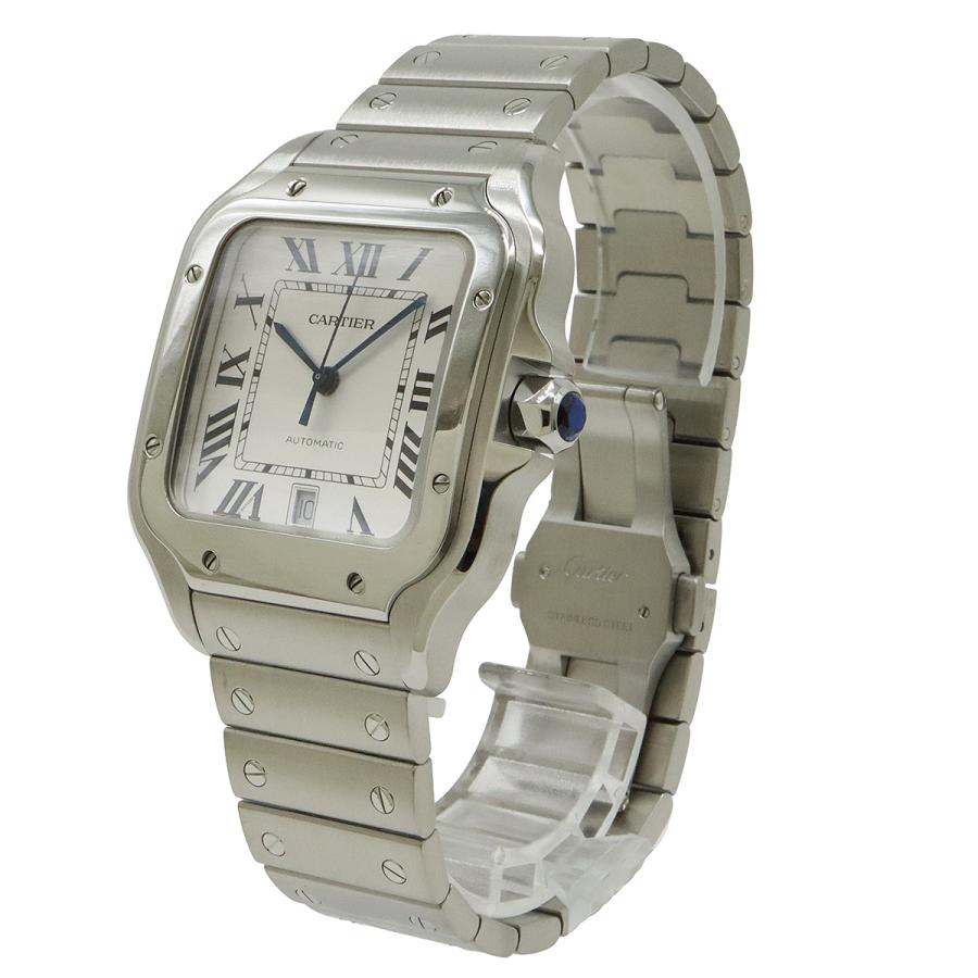 Cartier カルティエ サントス ドゥ カルティエ LM SS メンズ AT オートマ 腕時計 WSSA0009 | Cartier | 01
