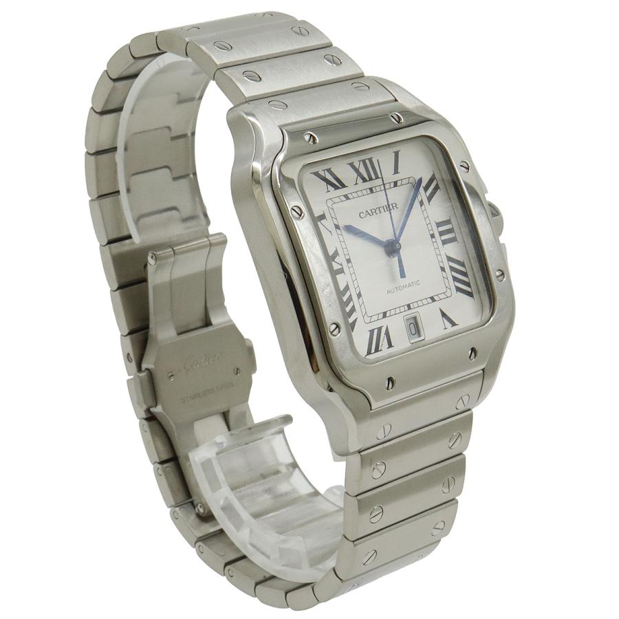 Cartier カルティエ サントス ドゥ カルティエ LM SS メンズ AT オートマ 腕時計 WSSA0009 | Cartier | 02