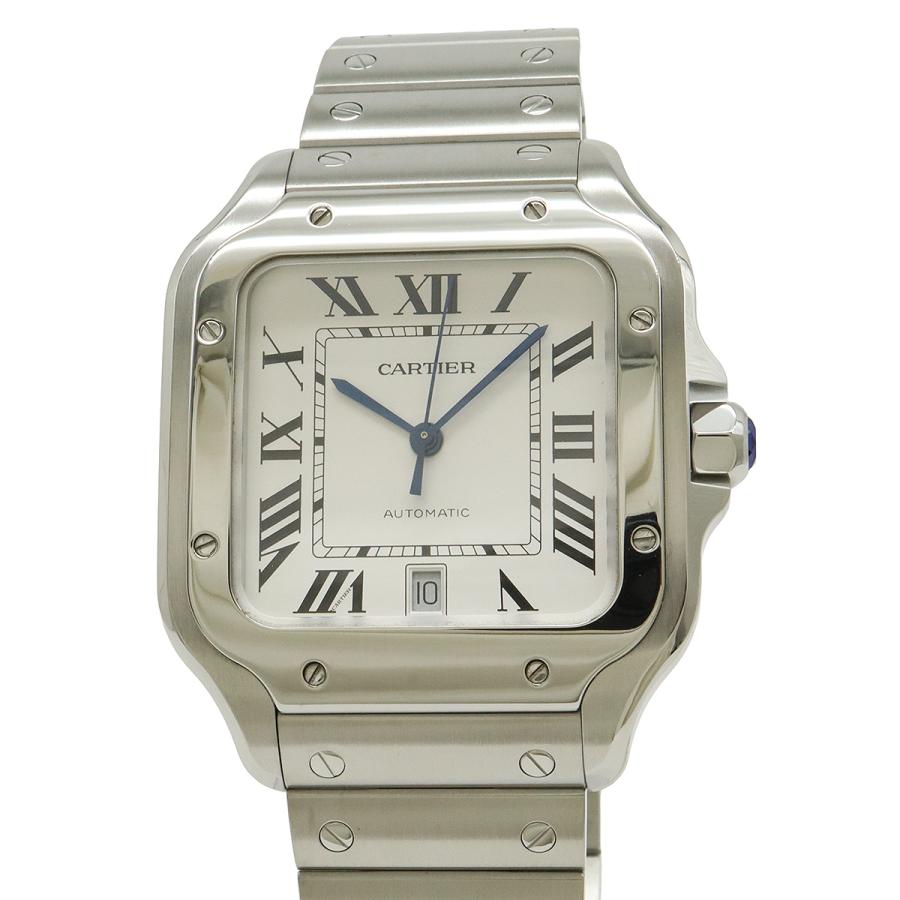 Cartier カルティエ サントス ドゥ カルティエ LM SS メンズ AT オートマ 腕時計 WSSA0009 | Cartier | 03