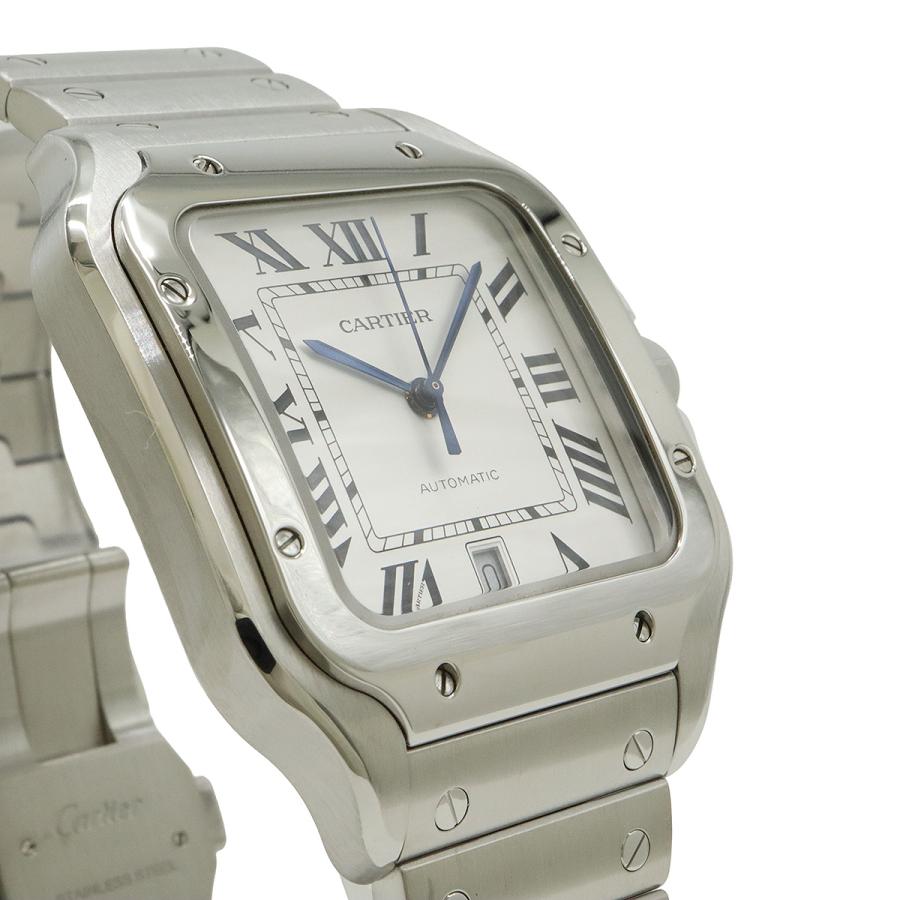Cartier カルティエ サントス ドゥ カルティエ LM SS メンズ AT オートマ 腕時計 WSSA0009 | Cartier | 04