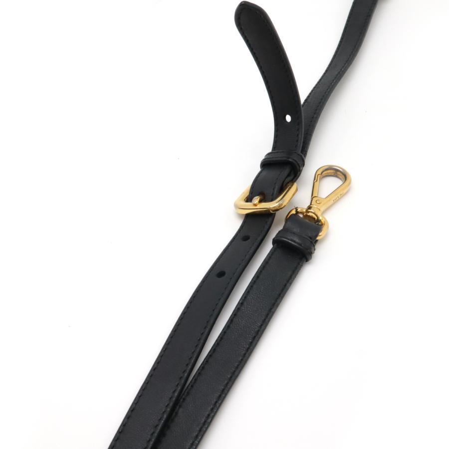 PRADA プラダ ギャザー リボン トートバッグ ハンドバッグ 編み込み