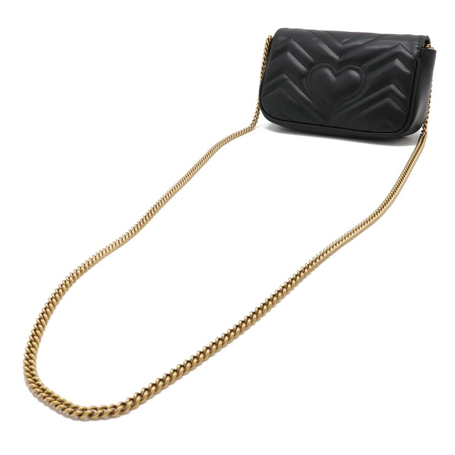 GUCCI（グッチ） GGマーモント スーパーミニバッグ チェーンショルダー