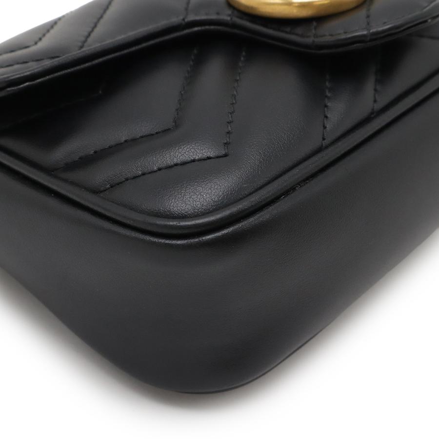 GUCCI（グッチ） GGマーモント スーパーミニバッグ チェーンショルダー