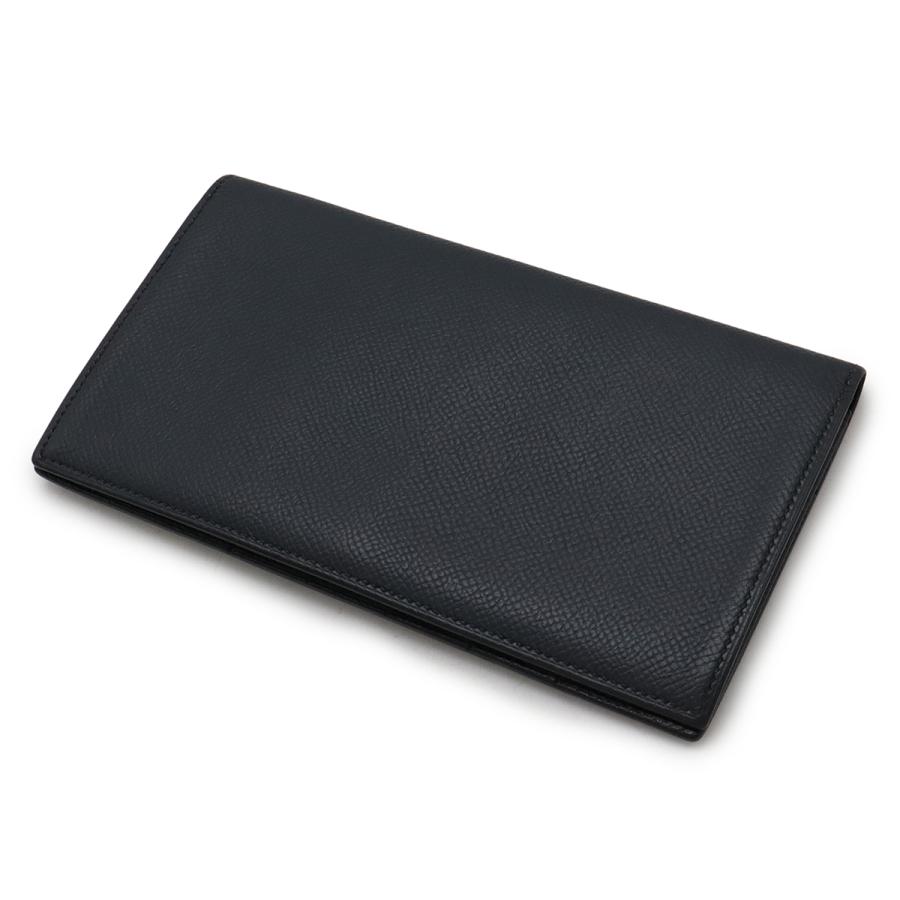 HERMES エルメス MC2 フレミング 2つ折長札入れ 二つ折り長財布 トリコロール ヴォーエプソン レザー ネイビー ブラック グリーン D刻印 | HERMES | 01