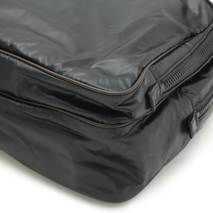 BOTTEGA VENETA ボッテガ ヴェネタ ボッテガベネタ セカンドバッグ クラッチバッグ トラベルポーチ ナイロン レザー ブラック 黒 | BOTTEGA VENETA | 02