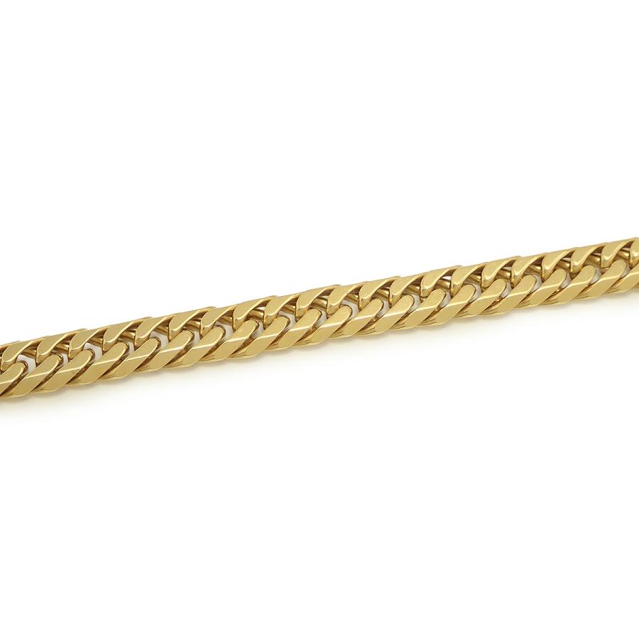 KIHEI 喜平 キヘイ ブレスレット K18 18金 ゴールド 19.2g 17.0cm YG 6面W ダブル 日本造幣局検定マーク入り 20g 前後 |  | 01