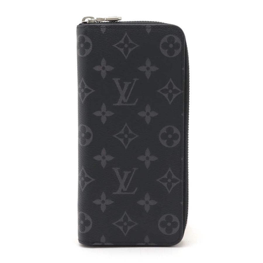 ルイヴィトン モノグラム エクリプス ジッピーウォレット ヴェルティカル 財布 LOUIS VUITTON ルイヴィトン M62295 ジッピーウォレット・ヴェル