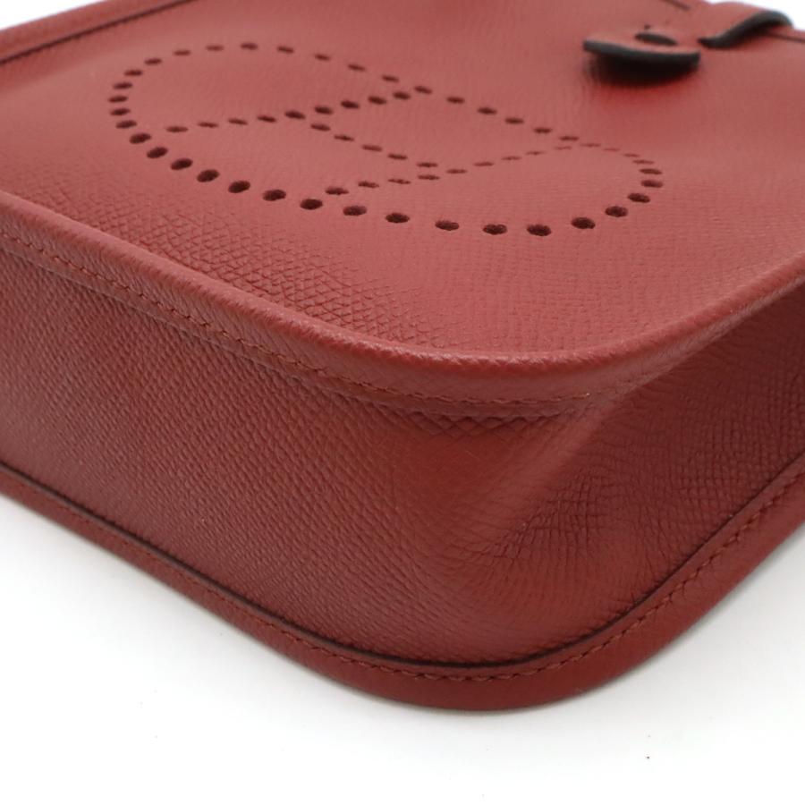HERMES エルメス エヴリン エブリン TPM ショルダーバッグ ミニバッグ ポシェット ヴォーエプソン レザー ルビー X刻印 | HERMES | 02
