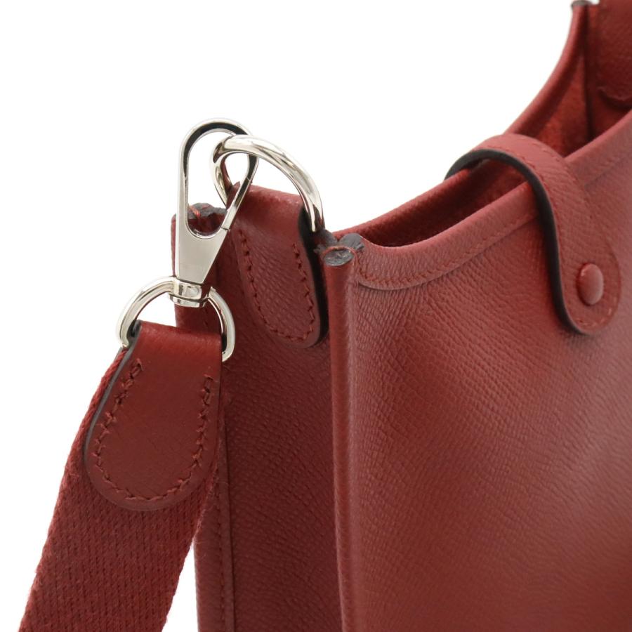 HERMES エルメス エヴリン エブリン TPM ショルダーバッグ ミニバッグ ポシェット ヴォーエプソン レザー ルビー X刻印 | HERMES | 03