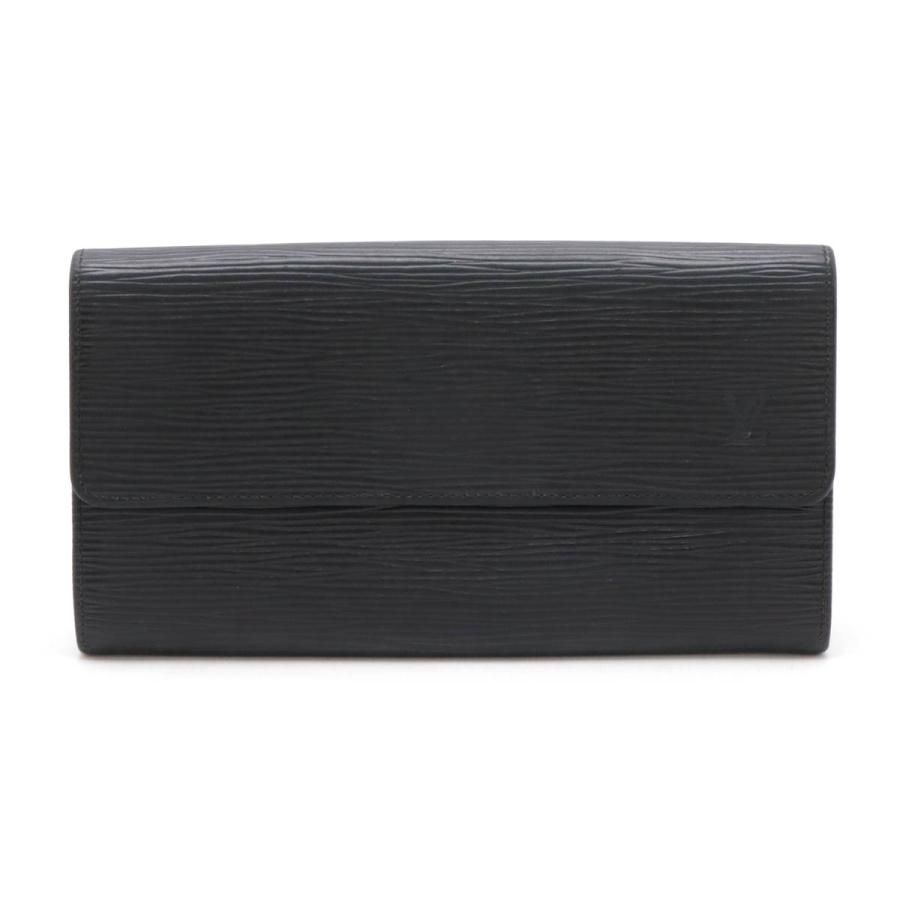 ルイヴィトン　エピ　ポルトモネ　クレディ　ノワール　２つ折り　長財布 LOUIS VUITTON（ルイ・ヴィトン） ルイ ヴィトン エピ ポシェット
