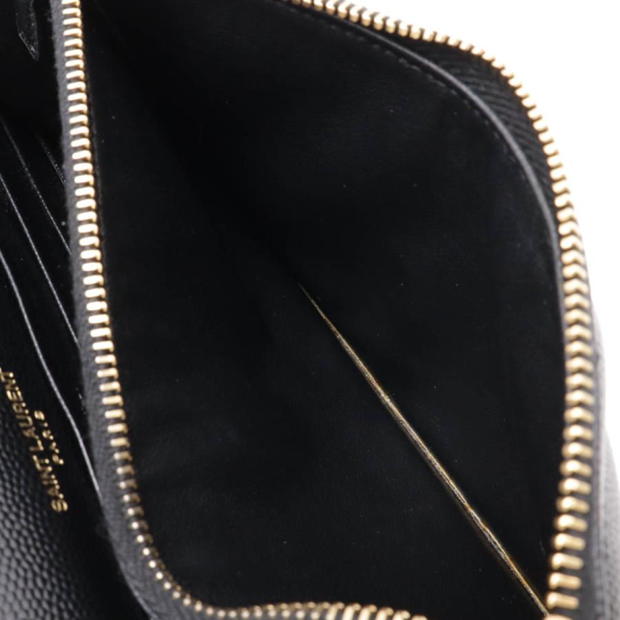 SAINT LAURENT PARIS サン ローラン パリ YSL モノグラム エンベロープ ショルダーバッグ チェーンウォレット 2WAY クラッチ ブラック 黒 393953 SAINT LAURENT PARIS サン ローラン パリ YSL モノグラム エンベロープ