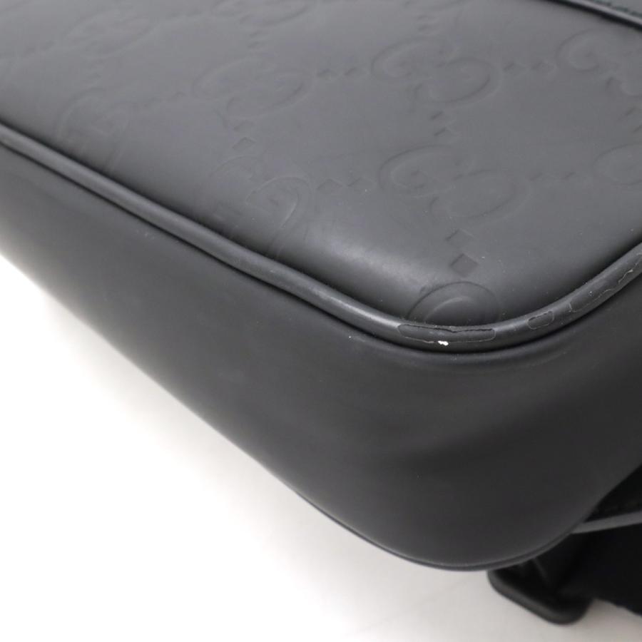 GUCCI（グッチ） GG ラバーエフェクト スモール ベルトバッグ ボディ