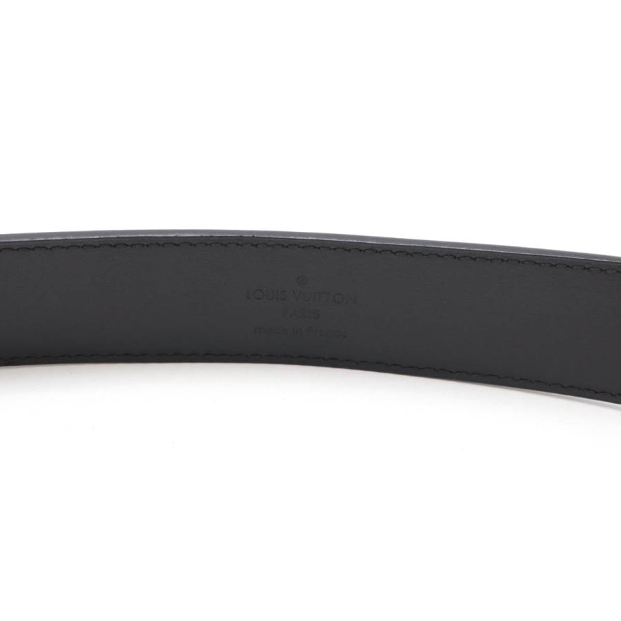 LOUIS VUITTON ルイ ヴィトン エピ サンチュール ギンザ ベルト ノワール 黒 ブラック #90 シルバー金具 M9758U | LOUIS VUITTON | 06
