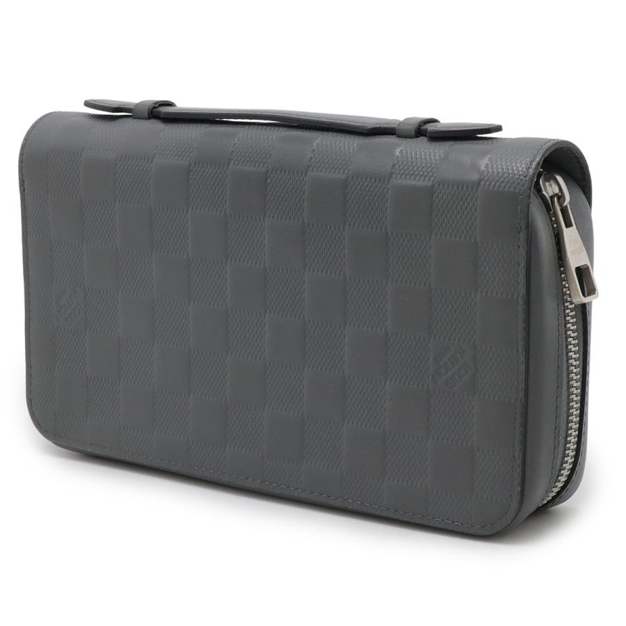 LOUIS VUITTON ルイ ヴィトン ダミエアンフィニ ジッピーXL ラウンドファスナー長財布 トラベルケース クラッチバッグ ルナ グレー | LOUIS VUITTON | 01