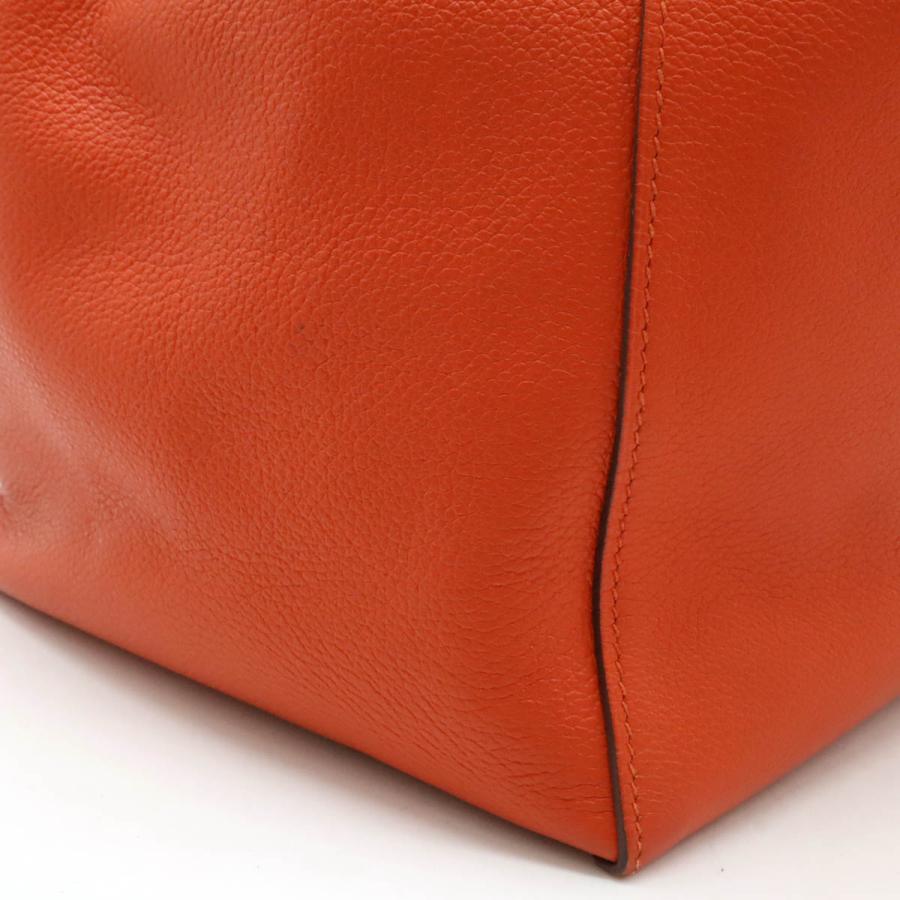 HERMES エルメス リコル17 ショルダーバッグ ショルダー 巾着 エバーカラー レッド 赤 ブラウン ホワイト C刻印 | HERMES | 07