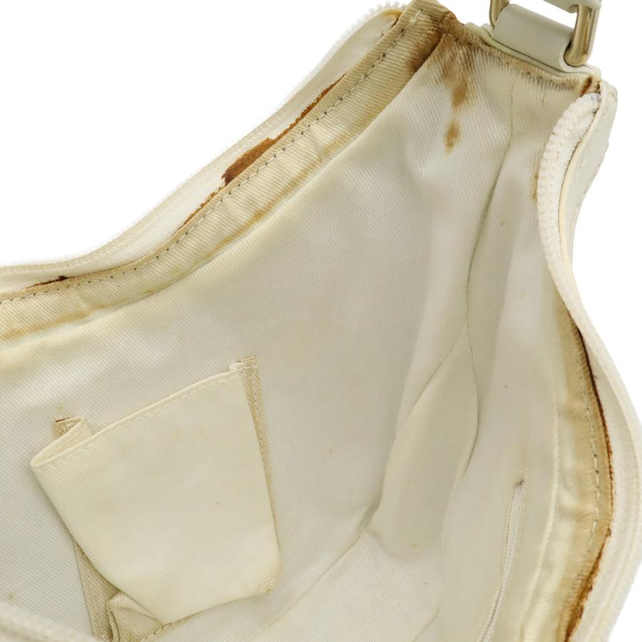 GUCCI グッチ GGスプリーム ショルダーバッグ ワンショルダー セミショルダー ハンドバッグ PVC ホワイト 白 ネイビー 紺 アウトレット品 263757 GUCCI（グッチ） GGスプリーム ショルダーバッグ ワンショルダー