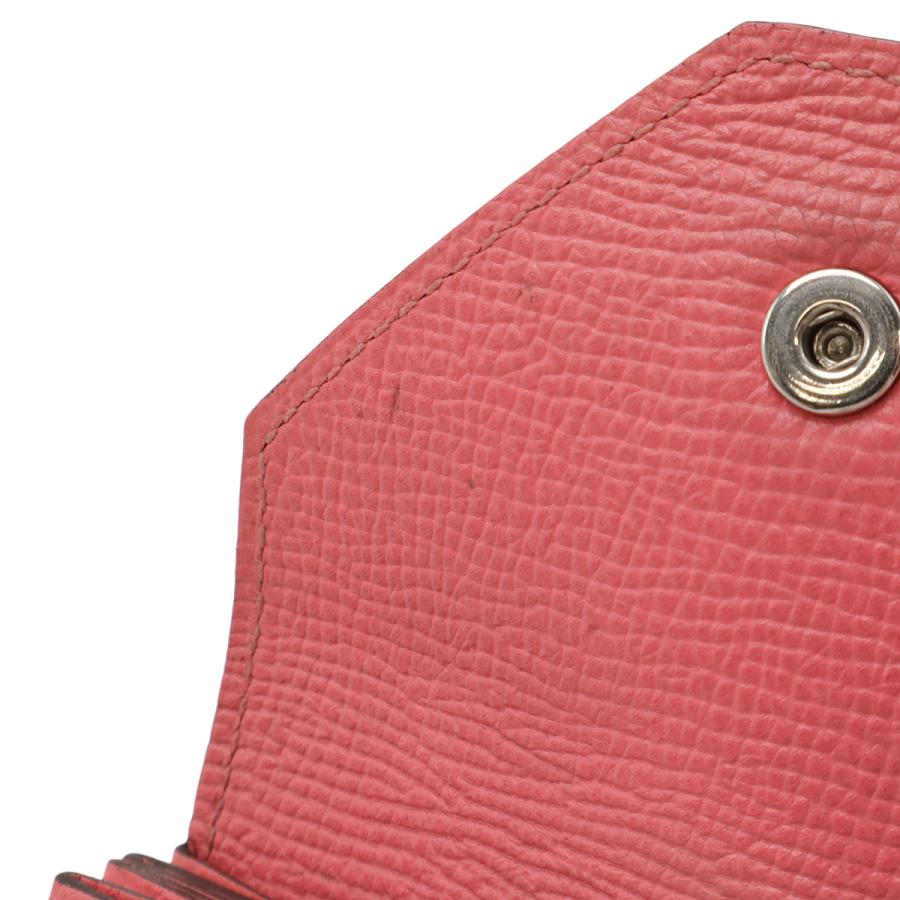 HERMES エルメス ル ヴァンキャトル ルヴァンキャトル コインケース 小銭入れ ヴォーエプソン ローズアザレ ピンク シルバー金具 C刻印 | HERMES | 06