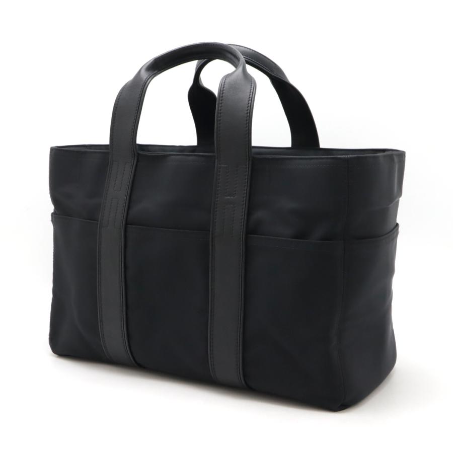 HERMES エルメス アカプルコMM トートMM トートバッグ ハンドバッグ ナイロン レザー ブラック 黒 | HERMES | 01