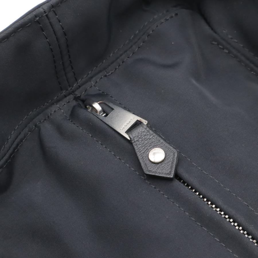 HERMES エルメス アカプルコMM トートMM トートバッグ ハンドバッグ ナイロン レザー ブラック 黒 | HERMES | 03