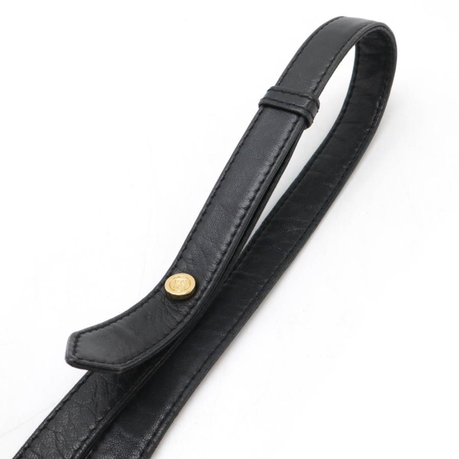 LOEWE ロエベ アナグラム ショルダーバッグ 斜め掛け レザー ブラック 黒 ゴールド金具 | LOEWE | 03