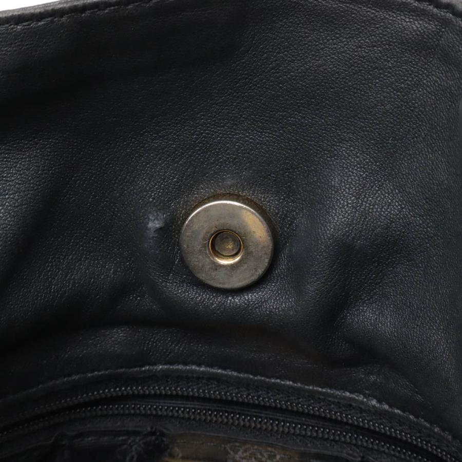 LOEWE ロエベ アナグラム ショルダーバッグ 斜め掛け レザー ブラック 黒 ゴールド金具 | LOEWE | 06