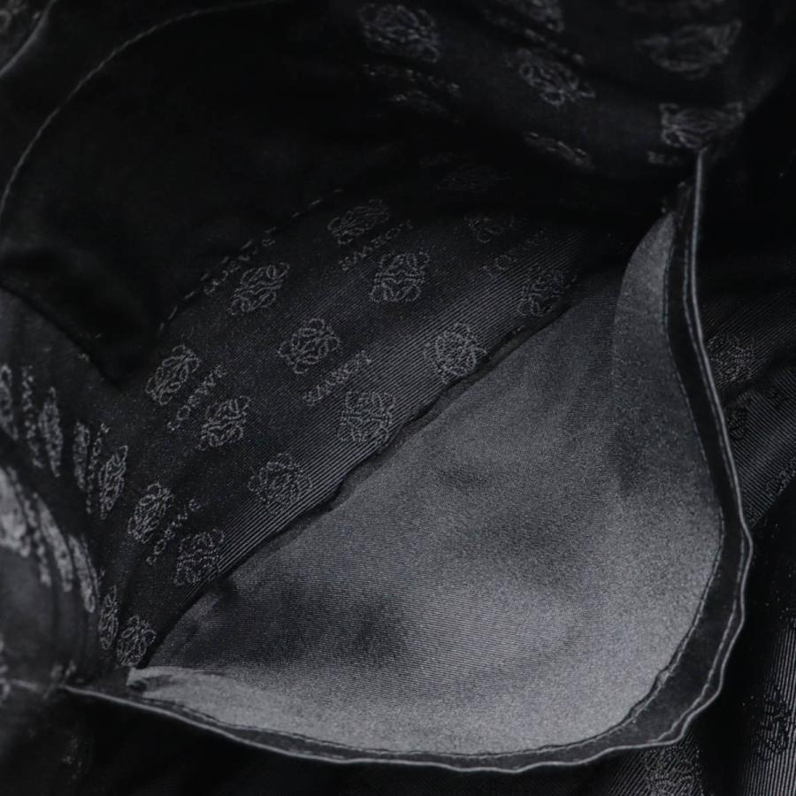 LOEWE ロエベ アナグラム ショルダーバッグ 斜め掛け レザー ブラック 黒 ゴールド金具 | LOEWE | 07