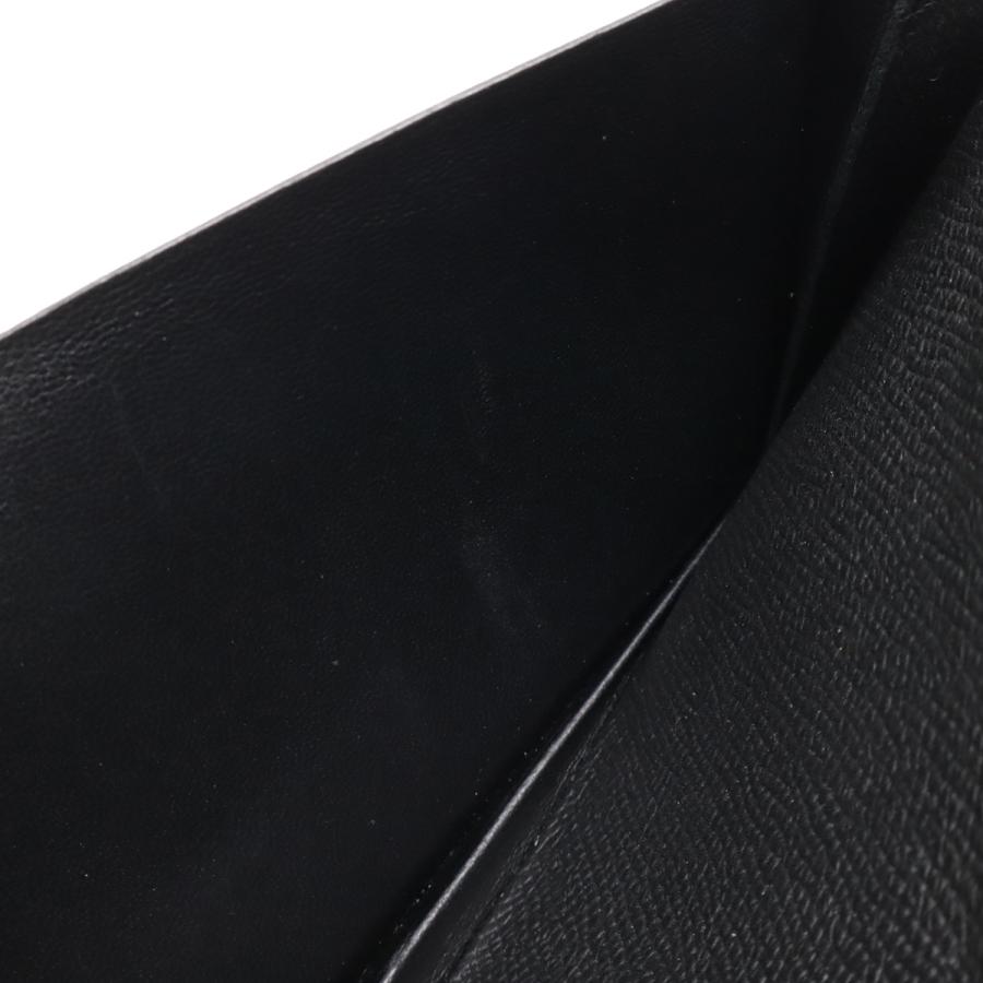 HERMES エルメス ベアンスフレ 2つ折長財布 二つ折り長財布 ヴォーエプソン レザー ブラック 黒 シルバー金具 □K刻印 | HERMES | 05