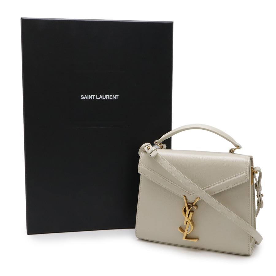 SAINT LAURENT PARIS サン ローラン パリ イブサンローラン カサンドラ トップハンドル ミニ ハンドバッグ 2WAYショルダー レザー |  | 08