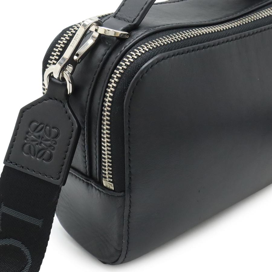 ロエベ LOEWE アナグラム カメラバッグ ショルダーバッグ LOEWE - ロエベ カメラ クロスボディバッグ ミニ ブラック
