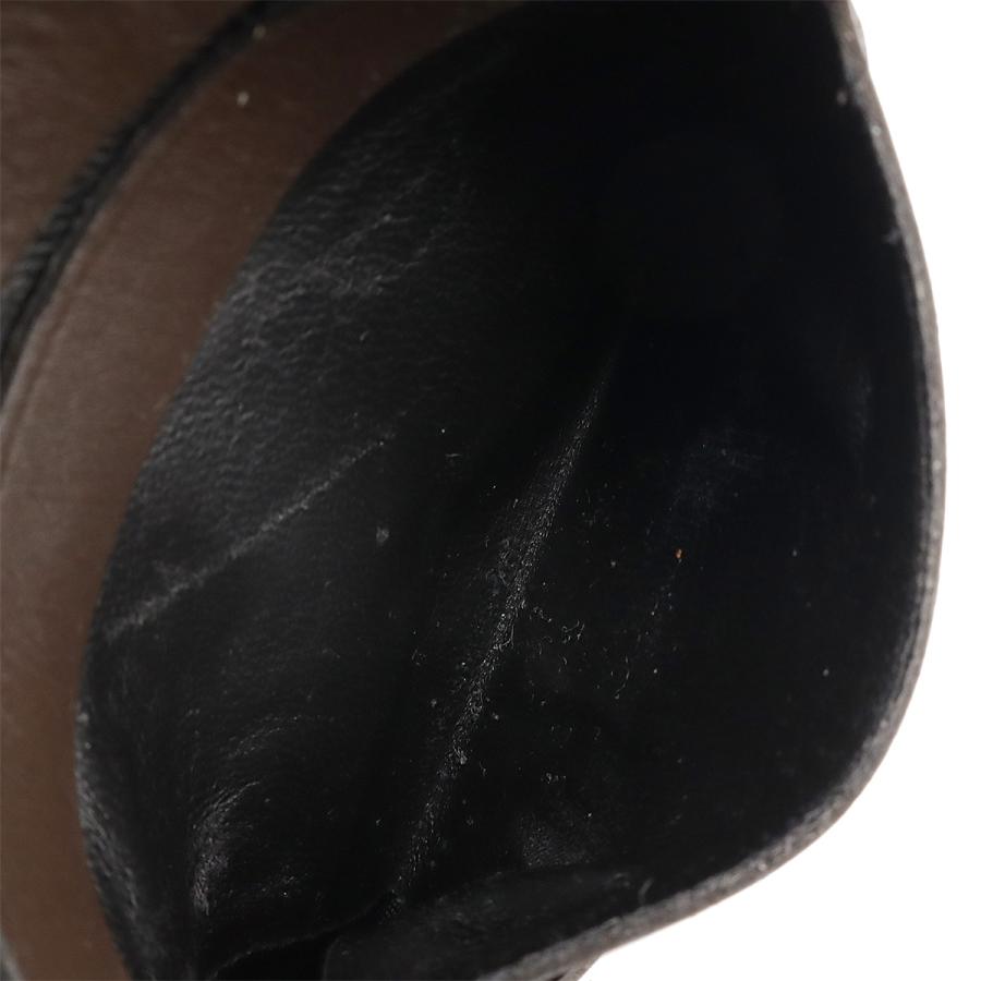 Berluti ベルルッティ フィギュア コンパクトウォレット 2つ折札入れ 二つ折り財布 マネークリップ ビルクリップ スクリットレザー カーキブラウン | Berluti | 05