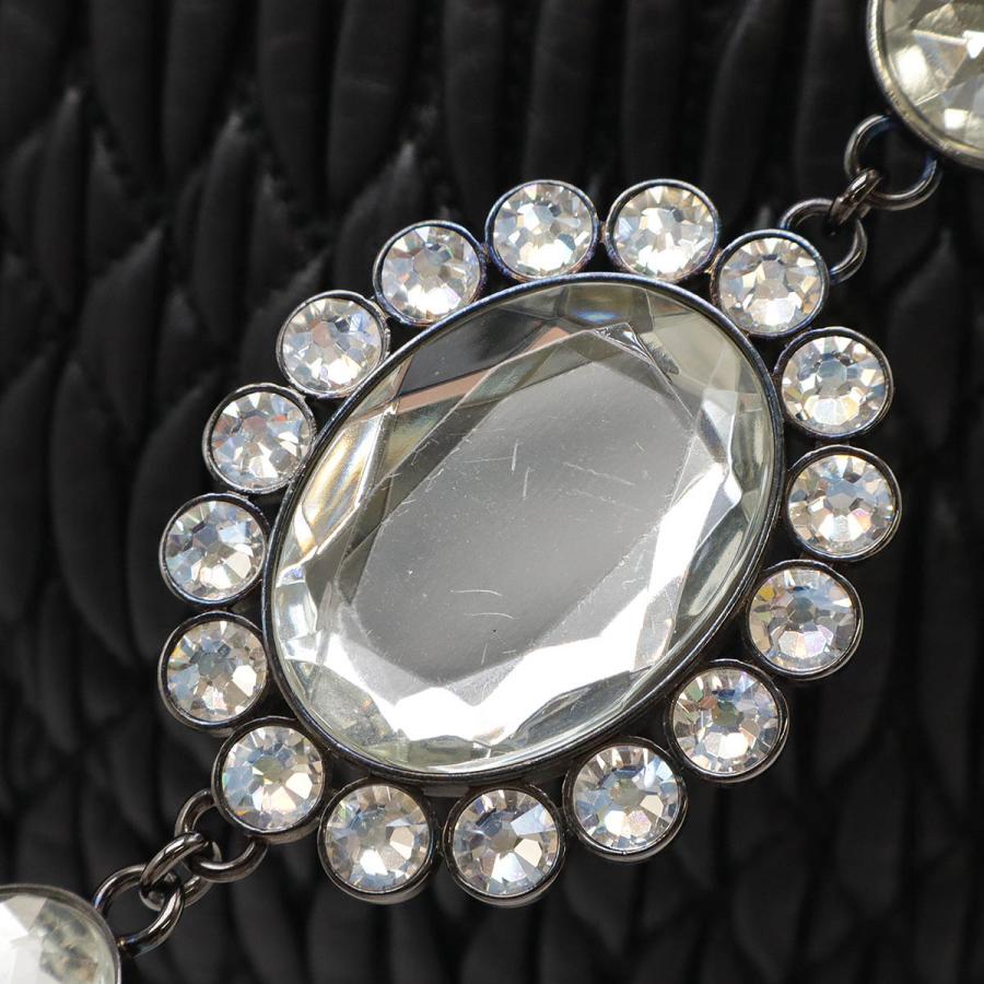 miu miu（ミュウミュウ） ミュウ ミュウ マテラッセ ナッパクリスタル