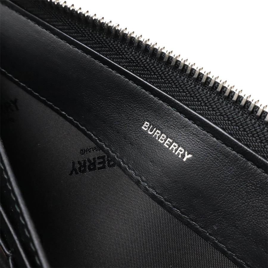 BURBERRY バーバリー ノバチェック チェック柄 ラウンドファスナー 長財布 PVC レザー ベージュ ブラック ボルドー シルバー金具 | BURBERRY | 05