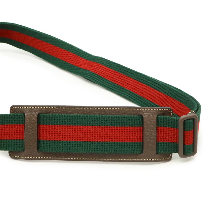 GUCCI グッチ GGスプリーム シェリーライン メッセンジャーバッグ ショルダーバッグ 斜め掛け PVC ベージュ モカブラウン グリーン | GUCCI | 04